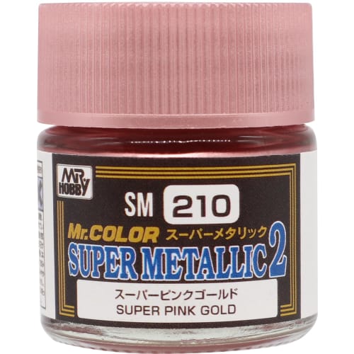 

GSI Creos Mr. Color Super Metallic 2 Super Pink Gold 10ml Model Paint SM210