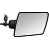 Backshot Mirror Ver.1S Short Stay All Stainless Steel Truck Auxiliary Mirror Black