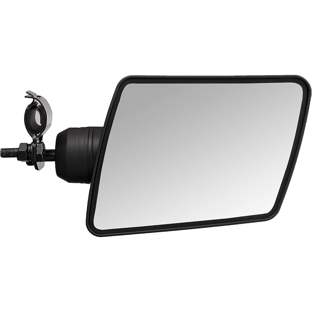 Jet Inoue Backshot Mirror Ver.1S Short Stay All Stainless Steel Truck Auxiliary Mirror Black