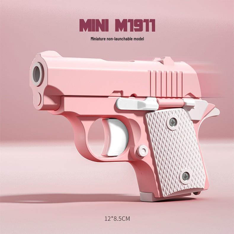 Carrot Gun 1911 Toy: Hot-Selling 3D Printed Decompression Handgun