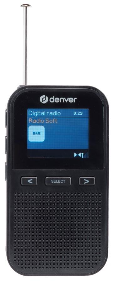 DENVER DAH-126 - Radio de buzunar cu tuner DAB+ și FM, Denver
