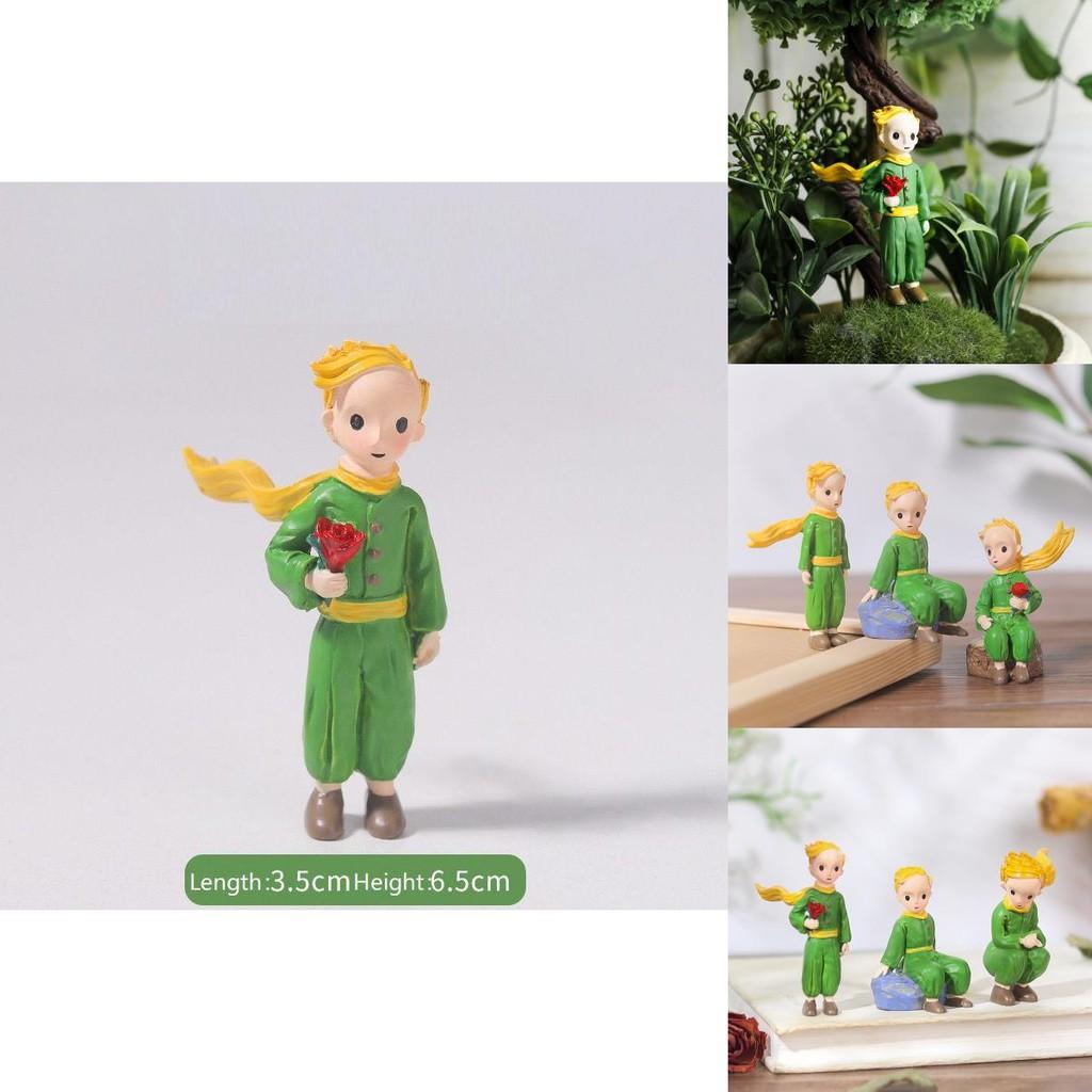Enchanting Little Prince Resin Figurines For Cake Decorations And Micro Landscapes