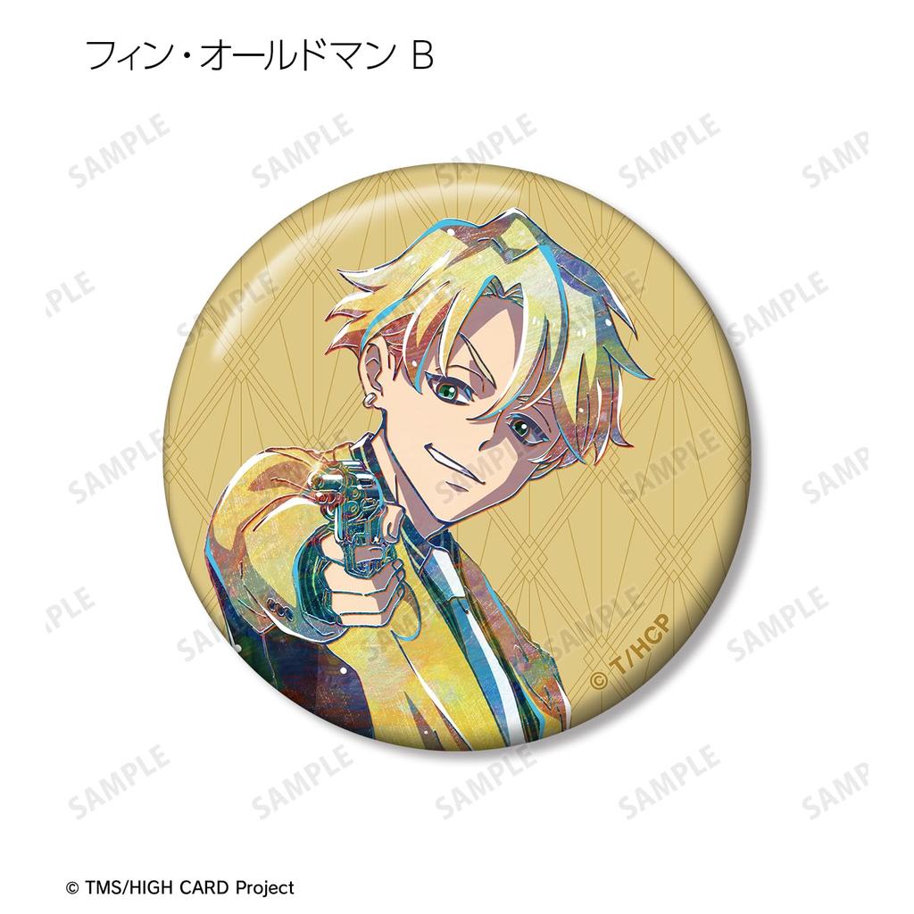 TV Anime Trading Ani Art Can Badge Box "HIGH CARD" 10-Piece