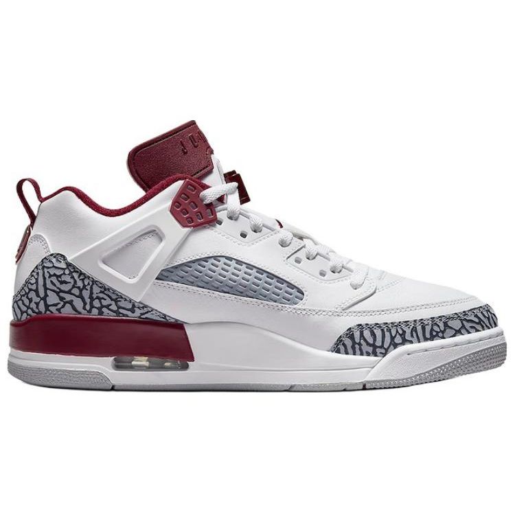 Air Jordan Spizike Low Team Kırmızı Erkek Spor Ayakkabı Beyaz Kurt Grisi Antrasit FQ1759-106