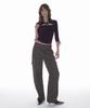 CRANK Studded Tie Top_Deep Purple