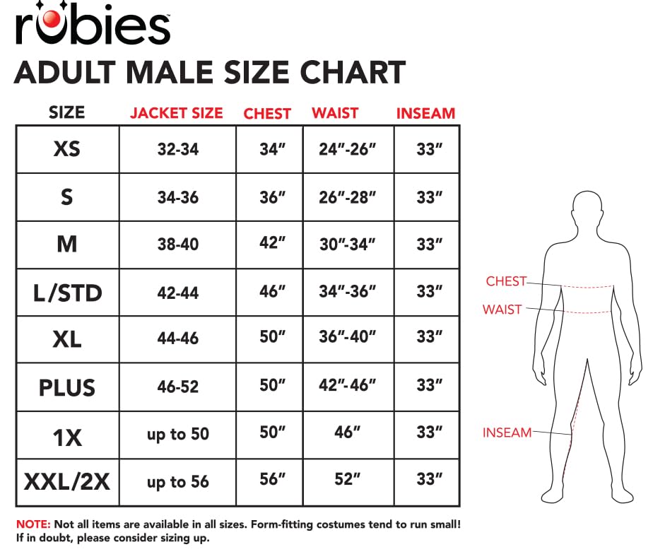 Batman Joker Costume Men's 165cm-175cm