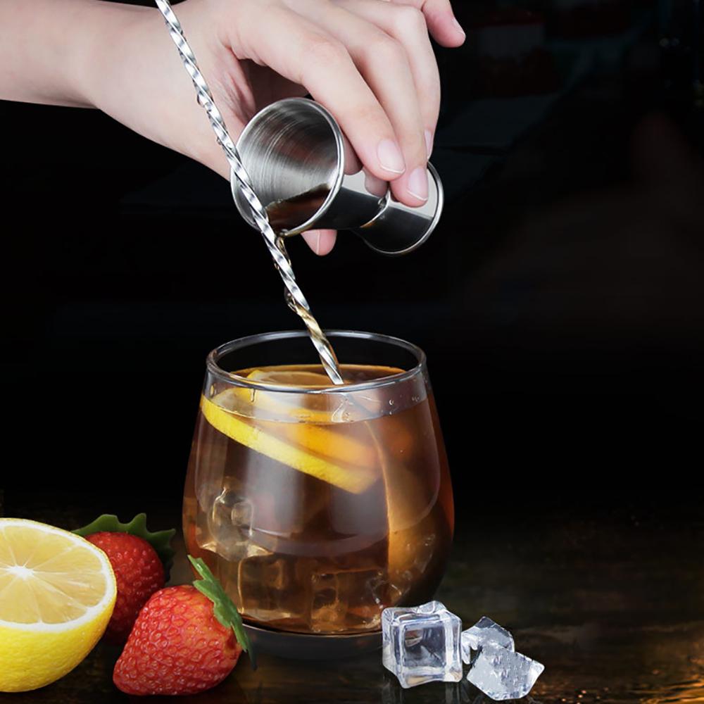 Jigger 1 pièces en acier inoxydable pour Bar à Cocktail, Design japonais, tasse à mesurer à Double esprit, accessoires de Bar à domicile, de fête, de Club