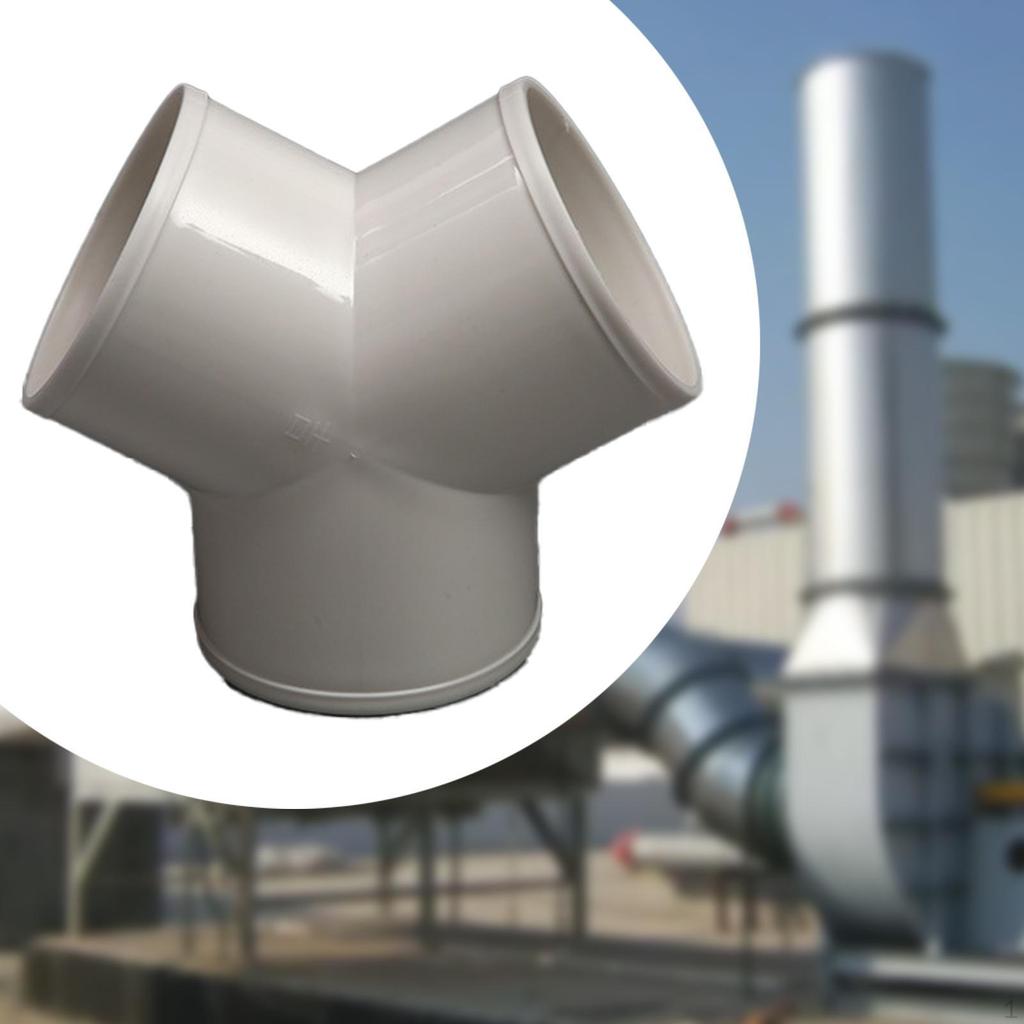 PVC Pipe Fitting Tee Connector for Easy DIY Projects