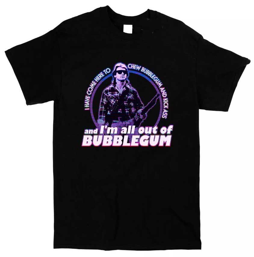 They Live Inspired T-shirt Retro 80s Roddy Piper Film Movie Tee Horror Unisex T-Shirt M