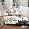 TV Figures G-Grey's Anatomy Throw Blanket Soft Flannel Thin Blankets for Bed Sofa Cover Bedspread Picnic Cooling Gift Home Deco