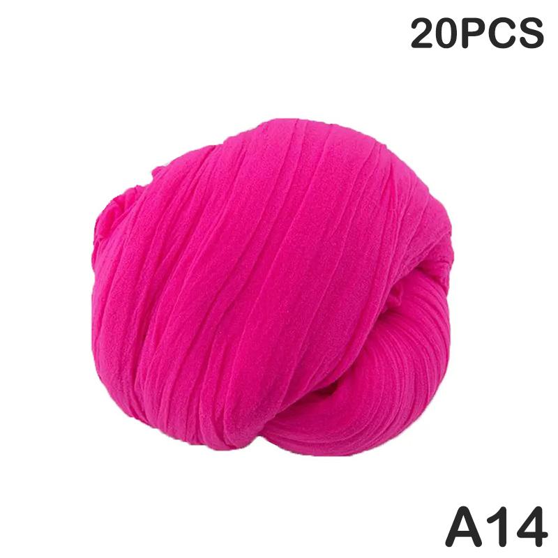 

20Pcs Tensile Nylon Stocking Diy Ronde Flower Making Material Handmade Craft Accessory Wedding Home Diy Flower Garden Decoration A14