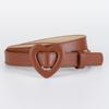 Shein Temu Exterior Decorative Children'S Belt Premium Casual Pin Buckle Pu Trouser Belt