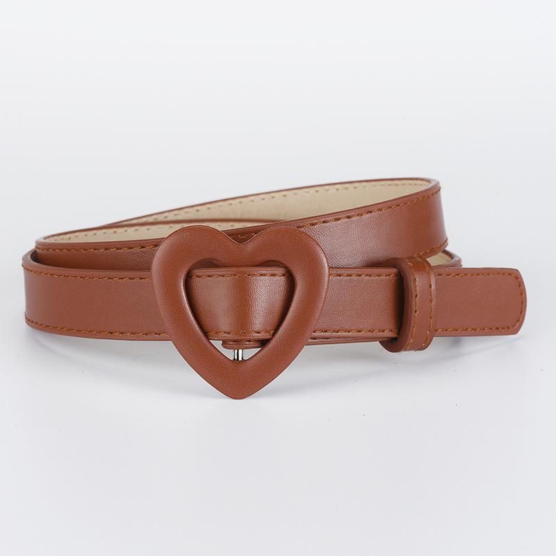 Shein Temu Exterior Decorative Children'S Belt Premium Casual Pin Buckle Pu Trouser Belt