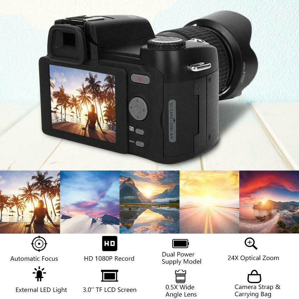 D7200 Digitale Videokamera Dv 33mp Auflösung 24x optischer Zoom Autofokus Professionelles Camcord Professionelle Kamera