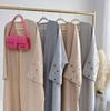 2024 TikTok Fashion Elegant Embroidered Cardigan Robe - Dubai Turkey Collection