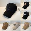 C Letter Embroidery Baseball Cap Sun Protection Peaked Cap Breathable Outdoors