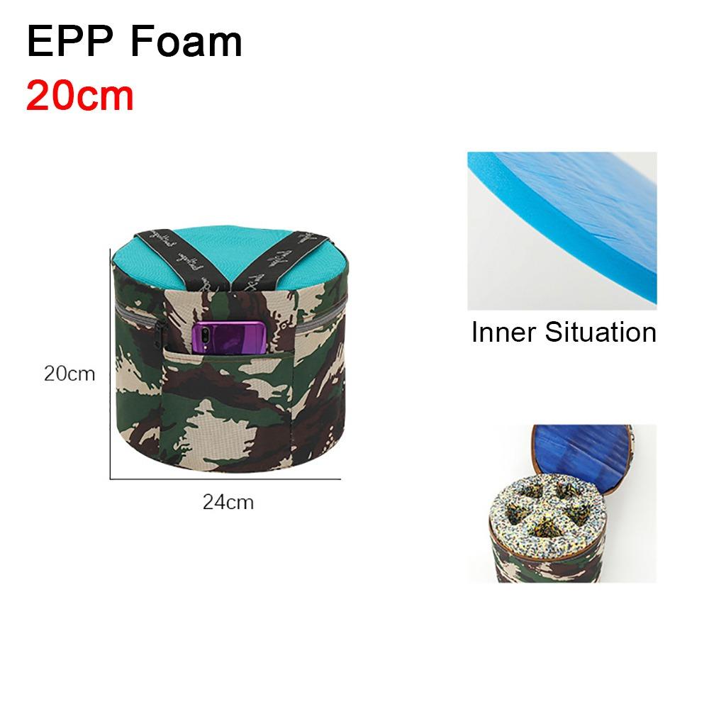 

1Pcs Round Bench Chair Workseat 18/20/25cm Fishing Chair Seat for Outside Gardening Planting EPP Foam 20cm