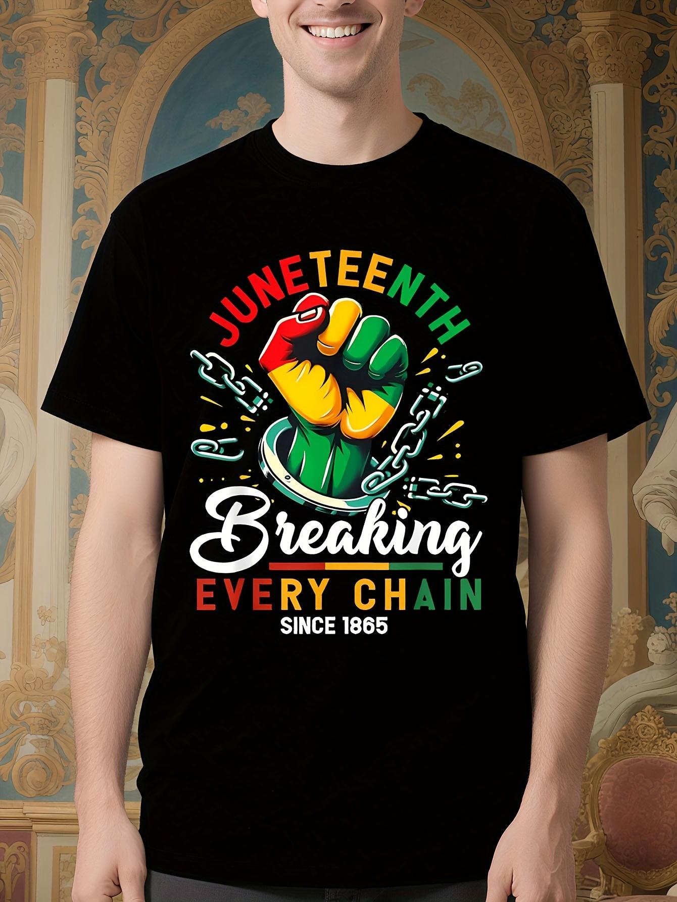 Juneteenth Tshirt African American Freedom Novelty T-shirt S