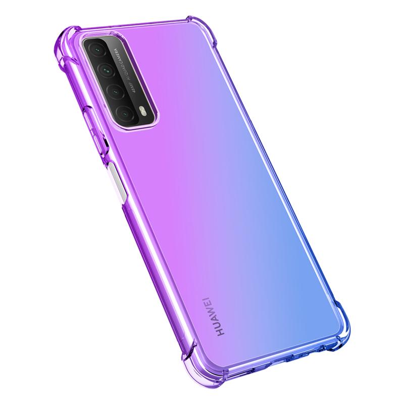 Colorful Soft Tpu Air Bag Case For P Smart 2021 2020 2019 P40 P30 Lite Anti -Knock Cell Phone Cover