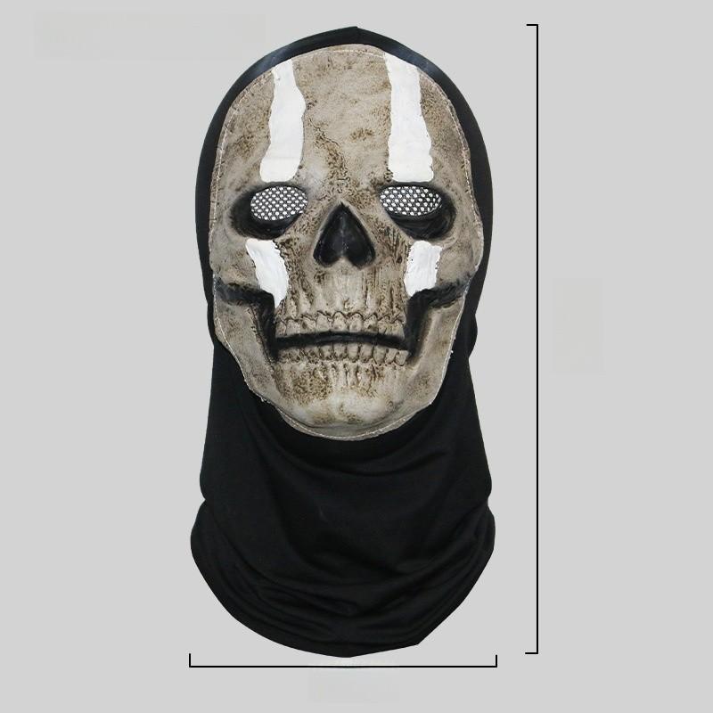 Mask Scream White Skull Ghost Face Masquerade Halloween Party Mock Gift Prop