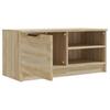 Vidaxl Szafka Pod Tv, Dąb Sonoma, 80X35X36,5 Cm