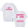 5 Seconds of Summer "Everyone's a Star!" Black Cotton Unisex Casual Graphic Women And Men T-shirt