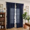 1 Panel Raff-Fenstervorhang, Romantische Raff-Vorhänge für Schlafzimmer, Wohnzimmer oder Esszimmer Bauernhaus Hütte Heimdekoration