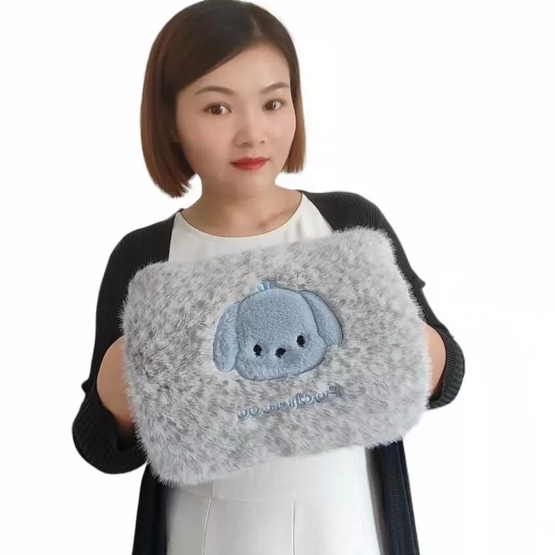 Hot Water Bag Water Injection Thickened Explosion-Proof Warm Hands Warm Feet Hot Compress Belly Warming Irrigation Hand Warmer Student Plush Warm