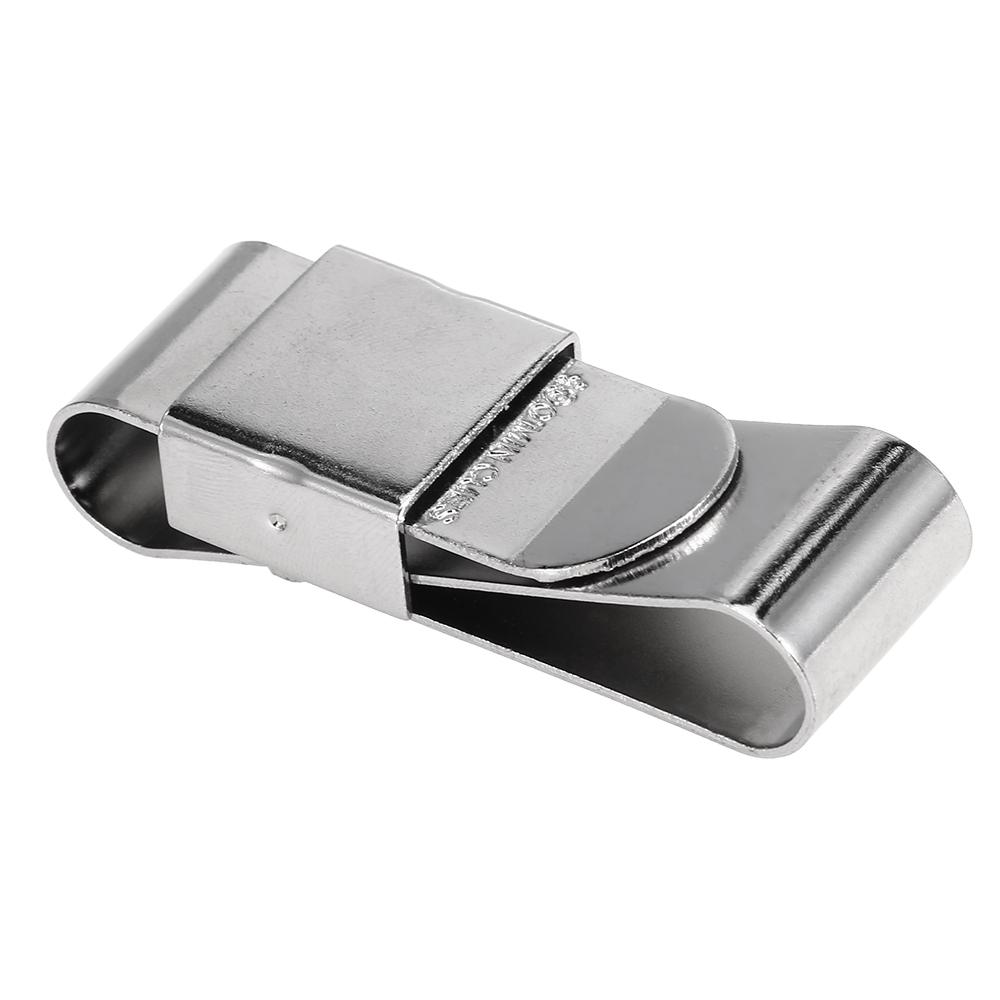 Stainless Steel Cue Chalk Clip Snooker Billiards Chalk Holder Pool Cue Magnetic Chalk Holder with Clip
