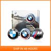 -4pc 56/68mm BMW 50th Anniversary Floating Wheel Center Caps For BMW G11 G12 G30 G31 G32 G08 G05 F46 F49 F39 F90 Auto Accessorie