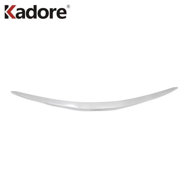 Front Hood Engine Cover Trim For Toyota Camry XV70 LE XLE 2017-  Carbon Fiber Car Upper Racing Grille Strip Accessories
