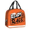 Ready To Race Lunchtasche Tragbare Rennkühlbox Thermisch isolierte Bento-Box Für Frauen Kinder Schulkinder Picknick Lebensmittel-Tragetaschen