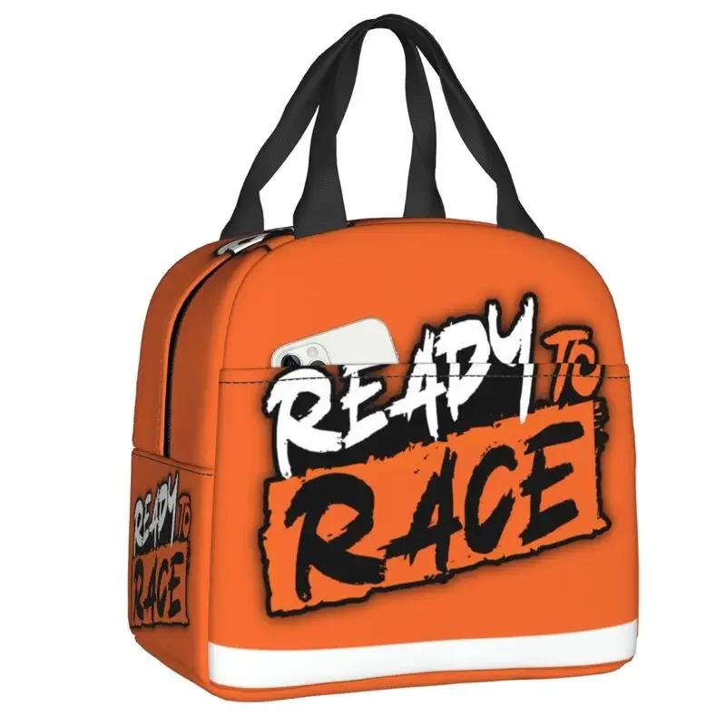 Ready To Race Lunchtasche Tragbare Rennkühlbox Thermisch isolierte Bento-Box Für Frauen Kinder Schulkinder Picknick Lebensmittel-Tragetaschen
