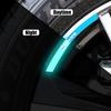 For Volvo Rdesign AWD S60 S80 S90 V40 V50 V60 V70 V90 V80 Car Styling Wheel Rim Sticker Reflective Decal Decor Auto Accessories