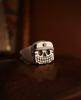 Keepburn Skull Helmet Ring [Silver]