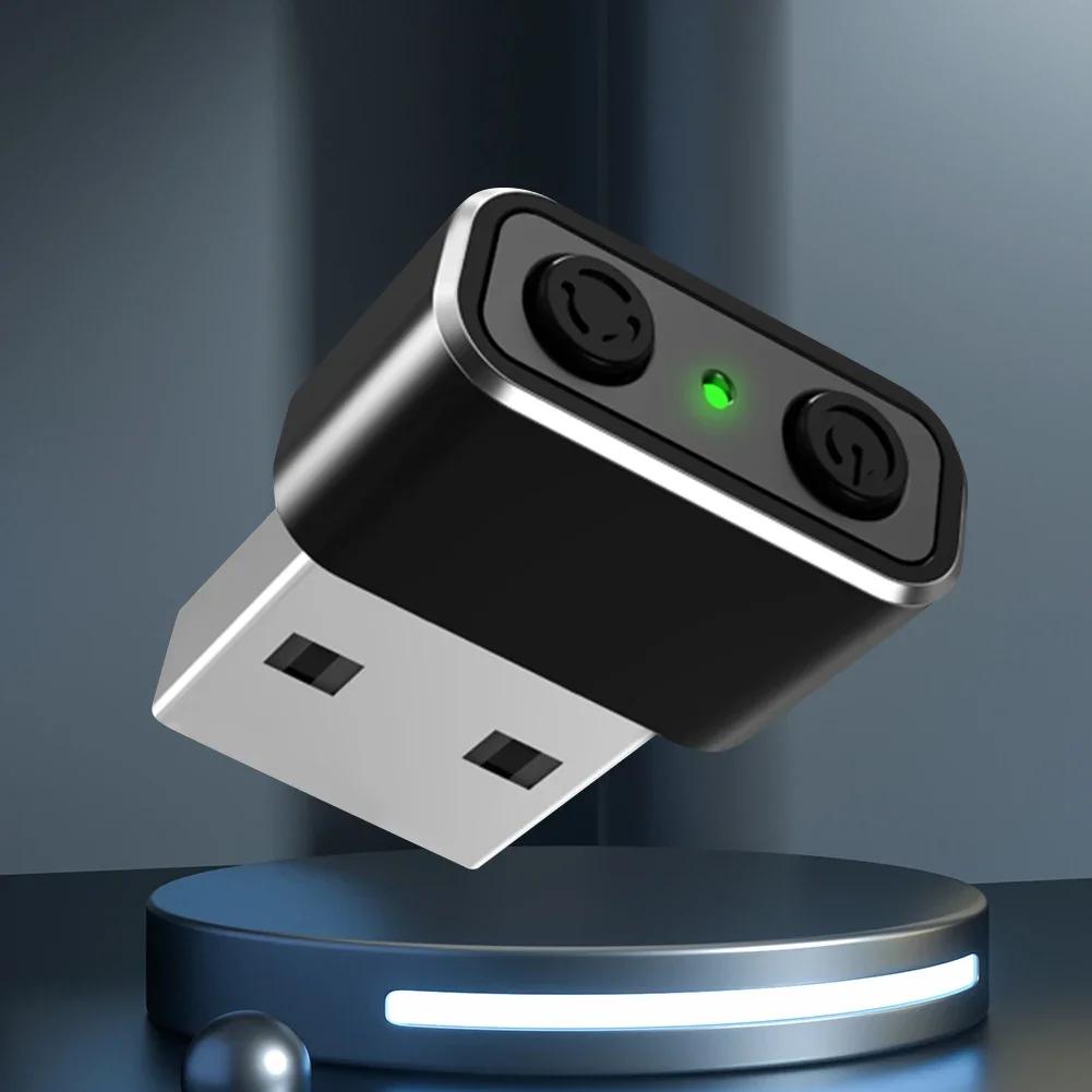 Mouse Jiggler 3 Track Mode Adjustable Mini Automatic Mouse Jiggler Mover Undetectable Plug and Play Indicator Light for Computer