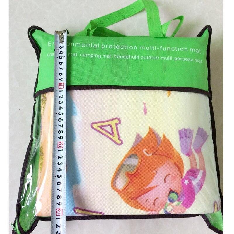 Tappetino da Gioco per Bambini 180x120x0,3 cm Tappeto per Gattonare per Bambini Giochi per Bambino Attività di Gioco Palestra Tappeto Impermeabile Esterno Interno Pavimento Morbido