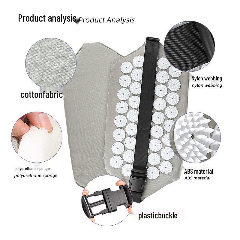 Acupuncture Adjustable Lumbar Support Belt for Back and Waist Massage