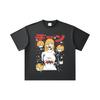 260 GSM Double Yarn 32 Count 100% Cotton Chainsaw Man V48 Power Cake Print Unisex Heavy Cotton T Shirt… More