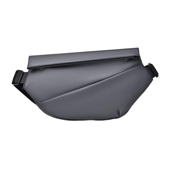 Men Crossbody Bag with Cup Holder Waterproof Chest Bag Magnetic Buckle Sling Bag Shoulder Bag for Commuting Street Travel
