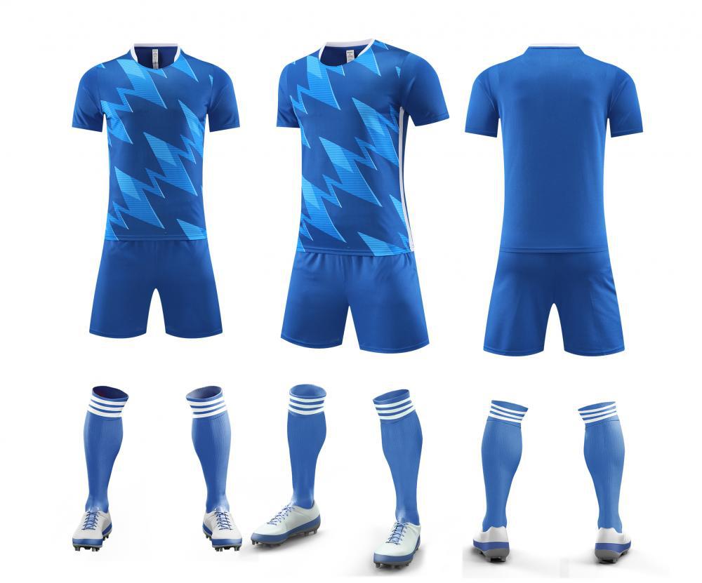 Football Suit, Men S And Women S Adult Game Training Suit, Youth Short-Sleeved Sportswear 3XS