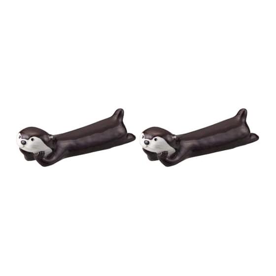 Decole Corporation KAWAUSO CAFE Otter Cutlery Rest Choco KW-17937
