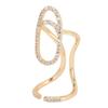 Nail Ring Safe Healthy Adjustable Fashionable Fingernail Jewelry Decorations for Parties