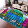 Juego Sandbox T-Terraria Alfombra Cocina Felpudo Entrada Decoración Suelo Dormitorio Alfombra Sala de Estar Baño Alfombras Antideslizantes