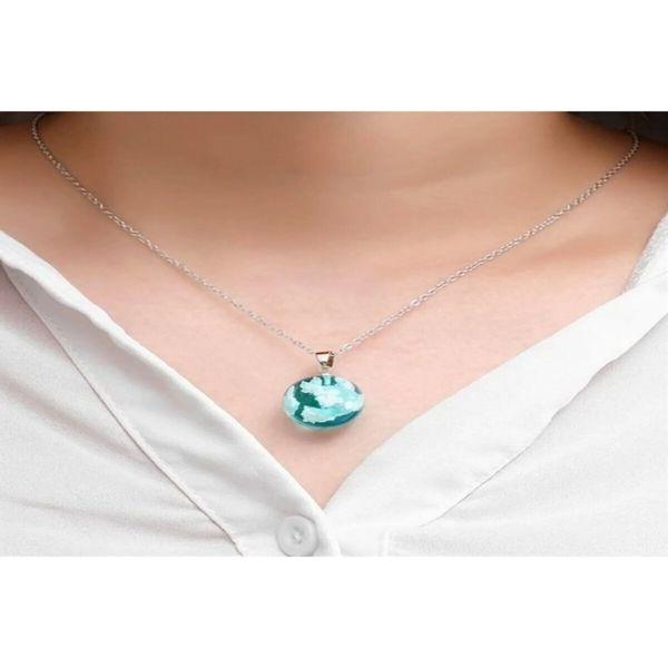 Saint Belisama Telli Glow In the Dark Resin Cloud Necklace