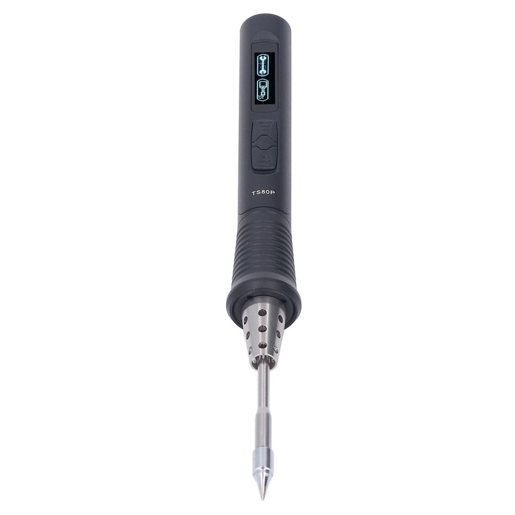 Portable Electric Soldering Iron Digital Display Adjustable Temperature Solder Kit 30W 100‑240V EU Plug