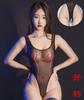 Sexy For Women Rompers Clothing Glossy Smooth Lace Jumpsuit Trim Stockings Sexy Transparent Tight Bodysuit Body Suits Wqm8