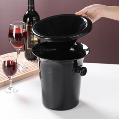 Tasting Spittoon Dump Bucket Easy To Clean Ice Beverage Tub for Jug Cocktails Beer Bottles