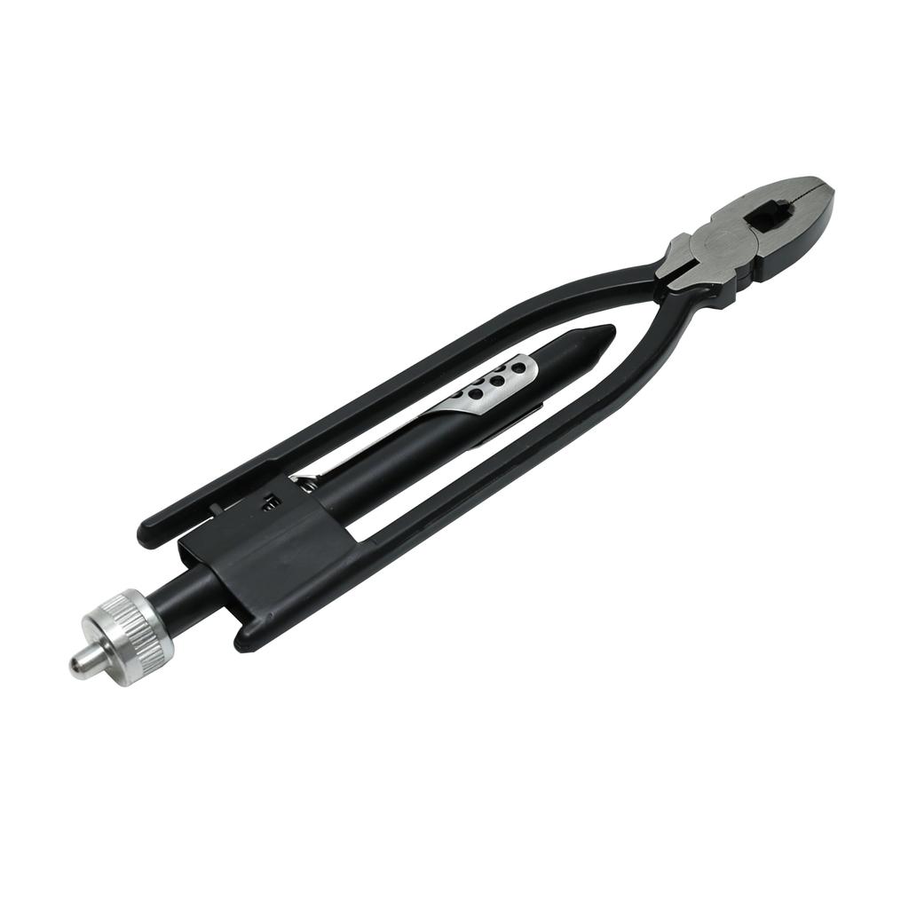 STEELMIGHT Wire Twister Wiring Tool Cuts 280mm Length High Carbon Steel 445g Wire Processing Tool 9-inch Auto-Return - Grips, Twists, - - - -