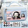 Demon Slayer Mitsuri Kanroji Large Capacity Pencil Case for Students
